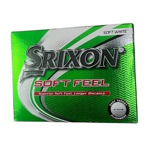 COPY - Srixon Soft Feel Soft White Golf Balls 12 count New